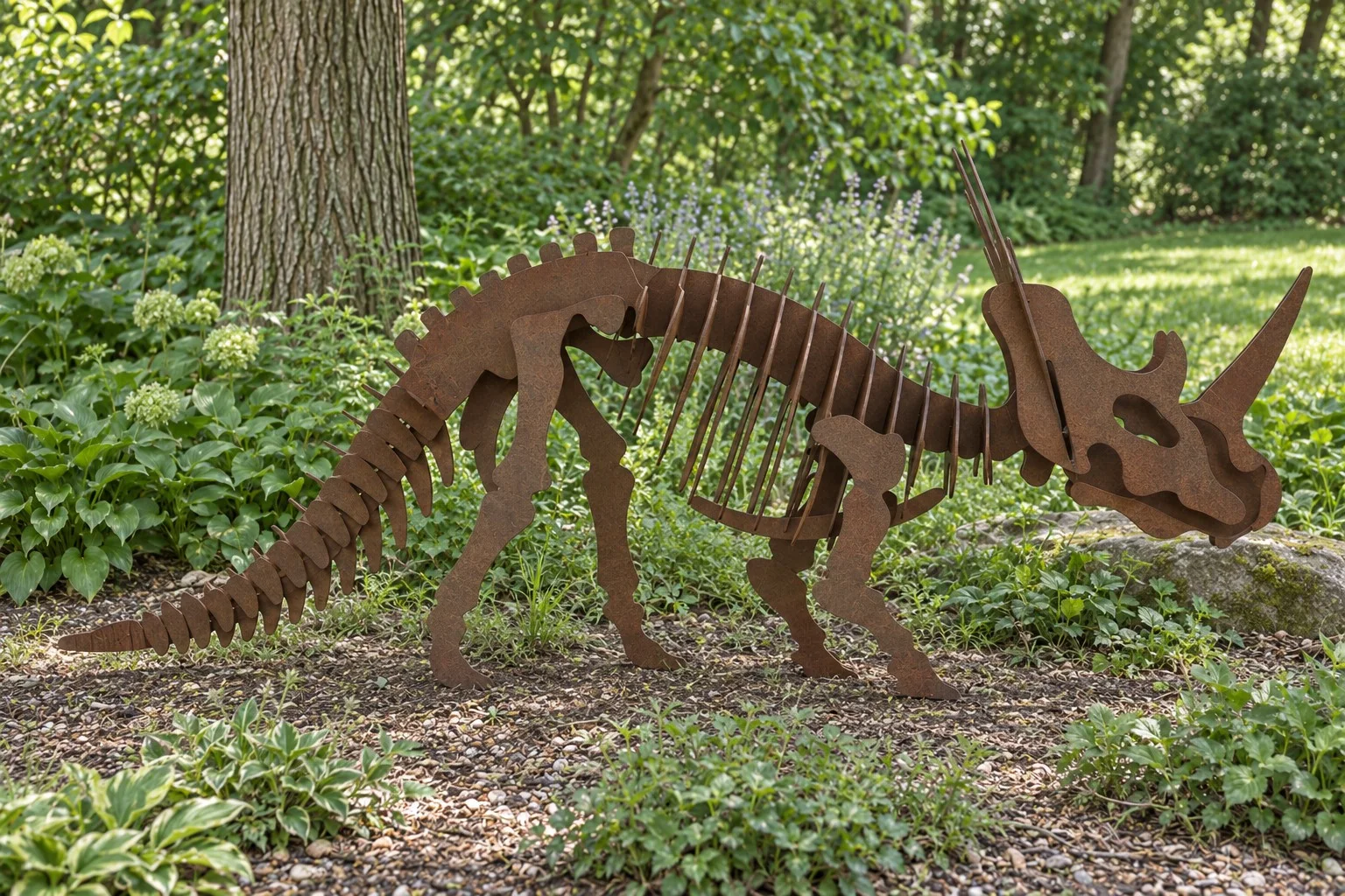 Styracosaurus: Side view