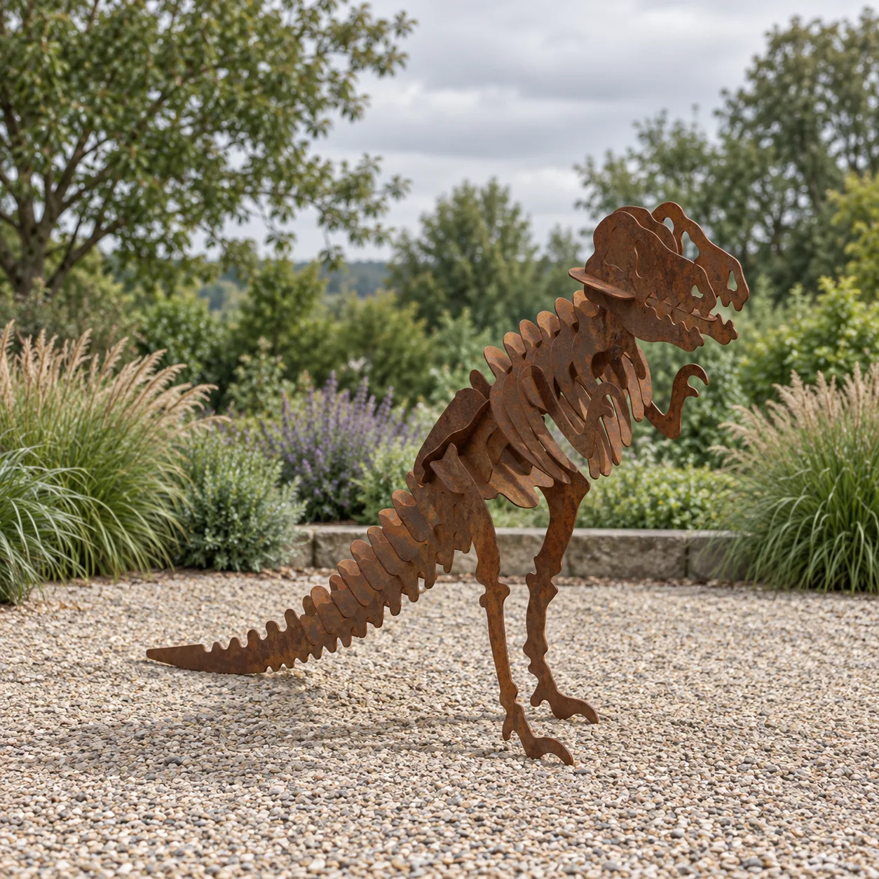 AI visualization of T-Rex from the opposite angle